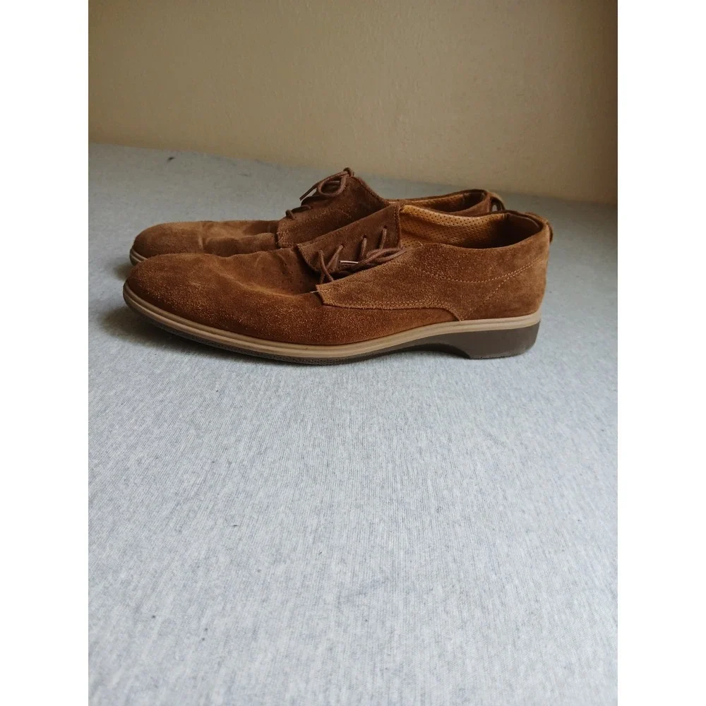Amber Jack Shoes 11 Mens The Original Italian Suede Derby Oxford Loafer Dress
